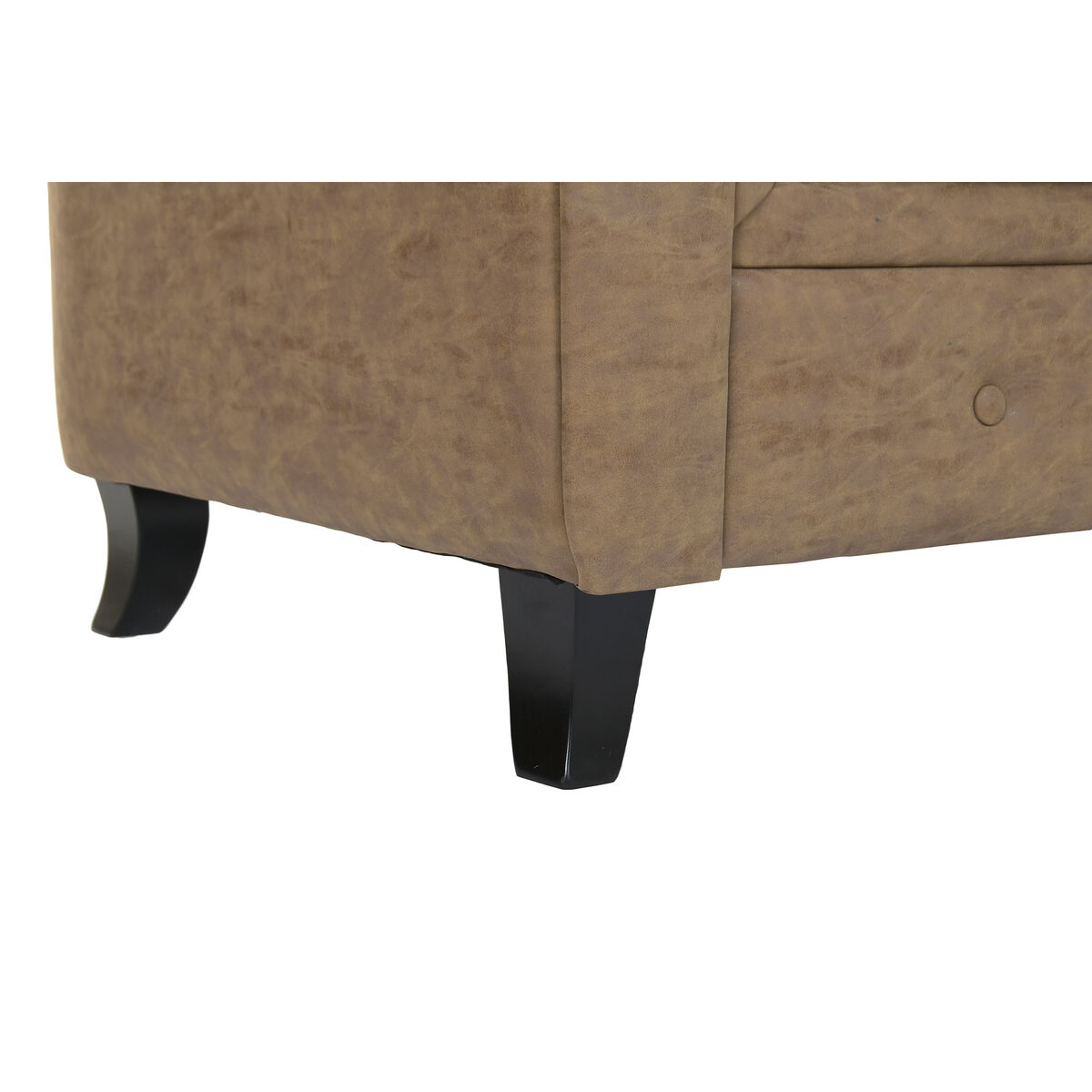 Sofá Home ESPRIT Marrón Vintage 199 X 82 X 76 CM 196 X 81 X 76 CM 4 S3062523_3