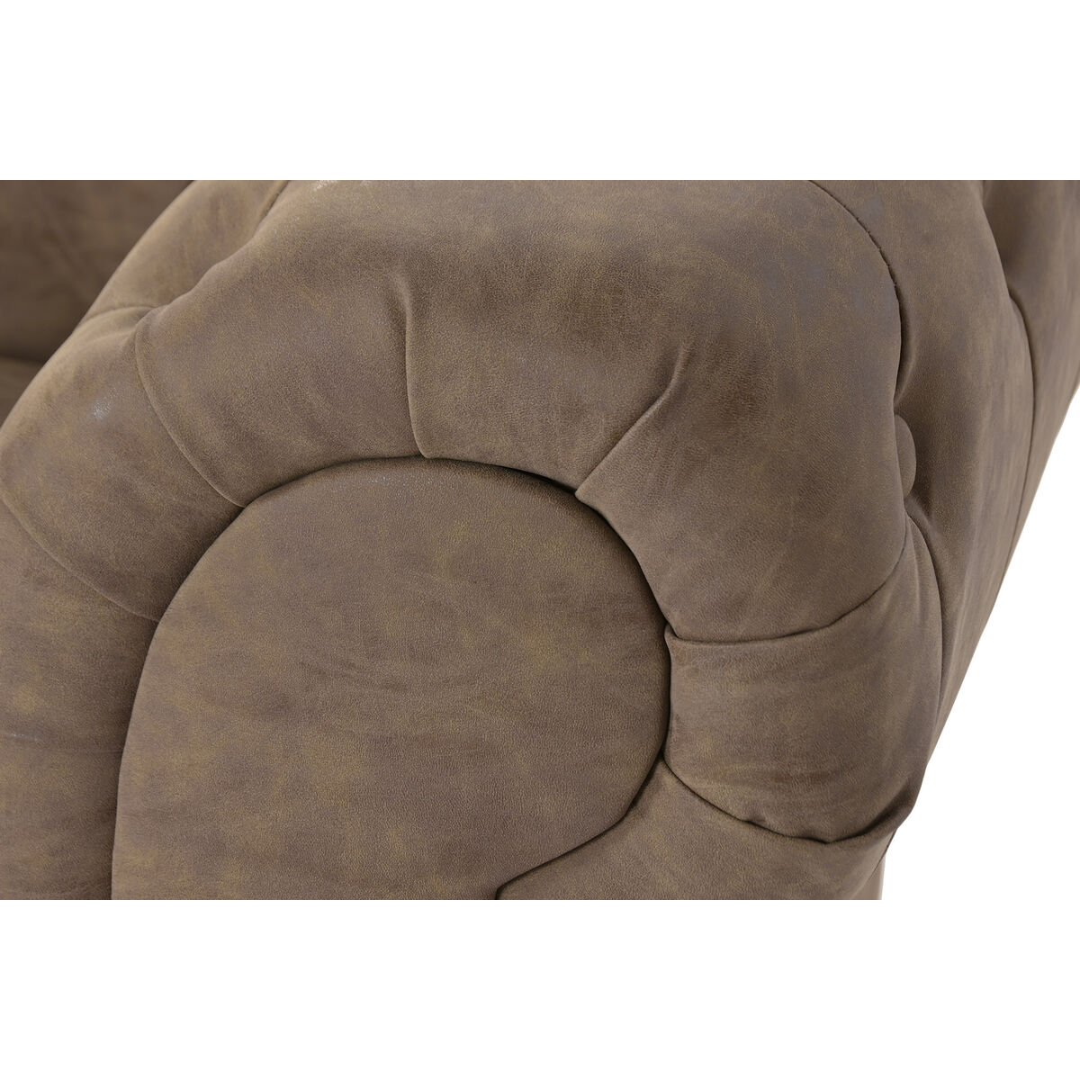 Sofá Home ESPRIT Marrón Vintage 199 X 82 X 76 CM 196 X 81 X 76 CM 5 S3062523_4