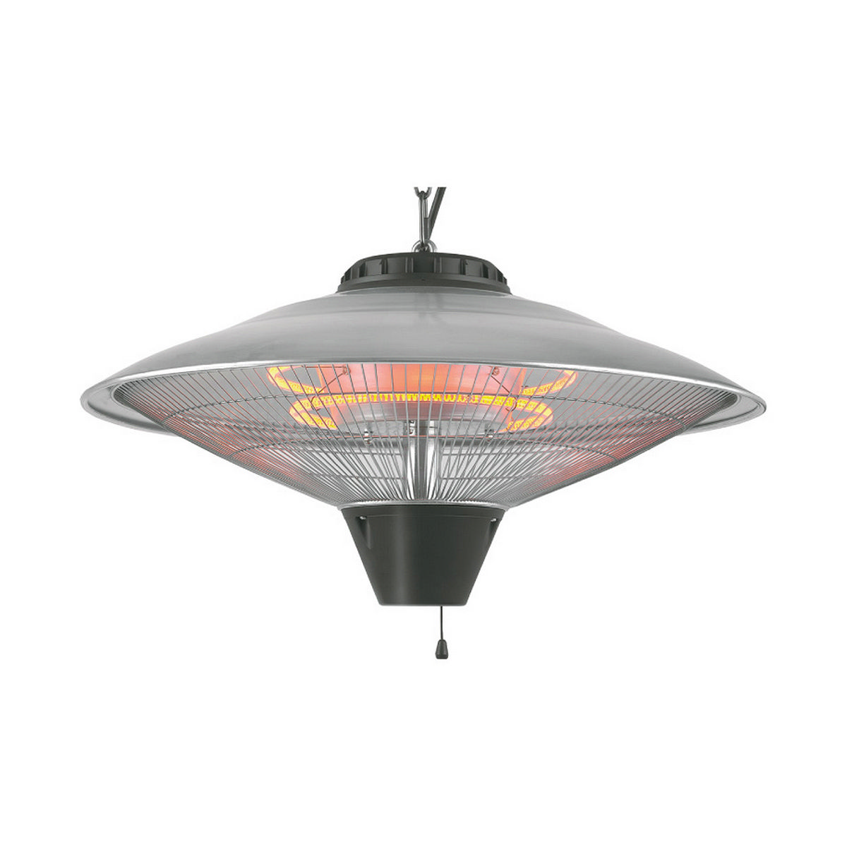 Estufa de Cuarzo EDM 07092 07092 2100 W Ø 56,5 x 30 cm Negro 1 S7901195_0