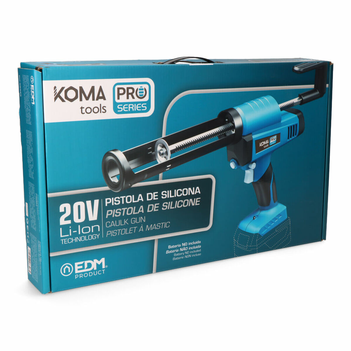 Pistola de Silicona Eléctrica Koma Tools Pro Series Azul Negro 43,8 x 6,8 x 27 cm 2 S7925461_1