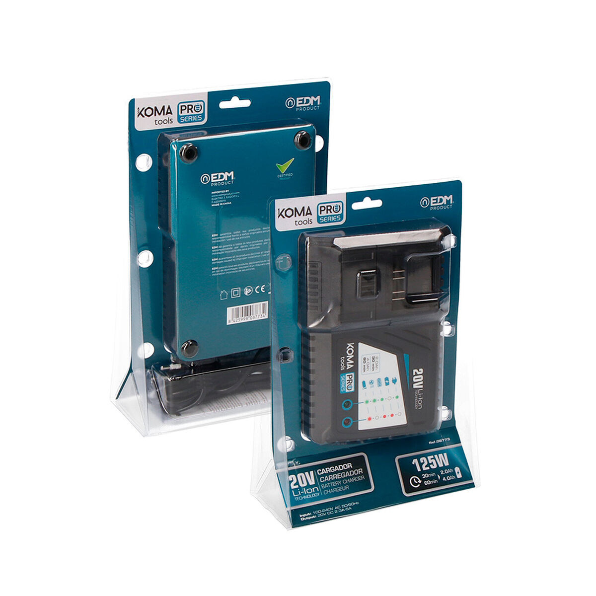Cargador de Batería Koma Tools 08773 125 W 4 S7903578_3