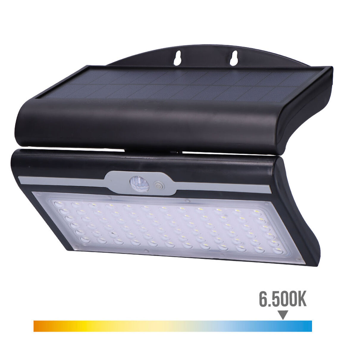 Aplique de Pared EDM 31849 Negro 6 W 430 Lm 6500 lm Sensor de Movimiento Solar (6500 K) 2 S7920144_1