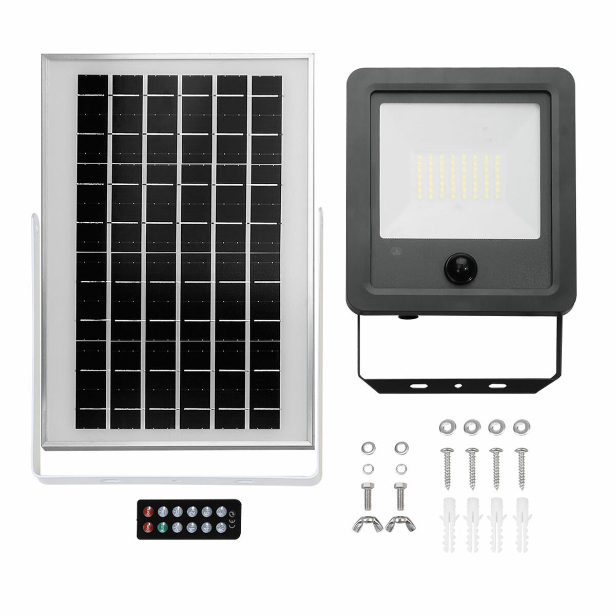Foco Proyector EDM 31862 100 W 1200 Lm Solar Sensor de Movimiento (6500 K) 5 S7922906_4