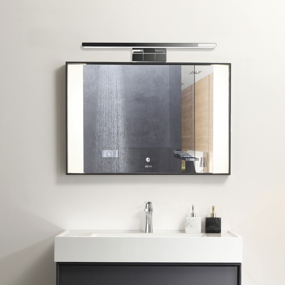 Lámpara de Pared EDM 32434 F 12 W 60 x 12,8 x 5,1 cm LED 2 S7920163_1