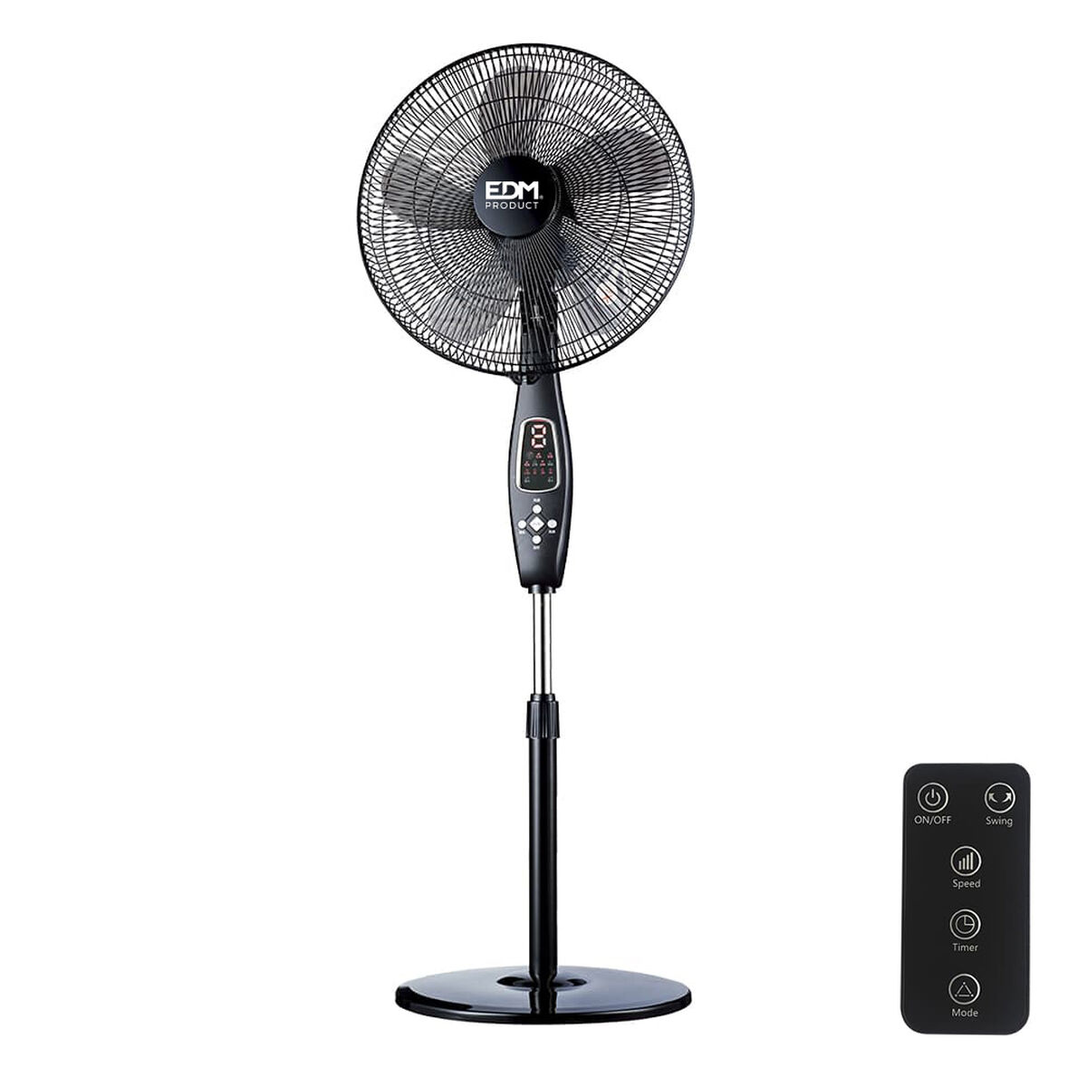 Ventilador de Pie EDM 33967 Negro 60 W 1 S7902771_0