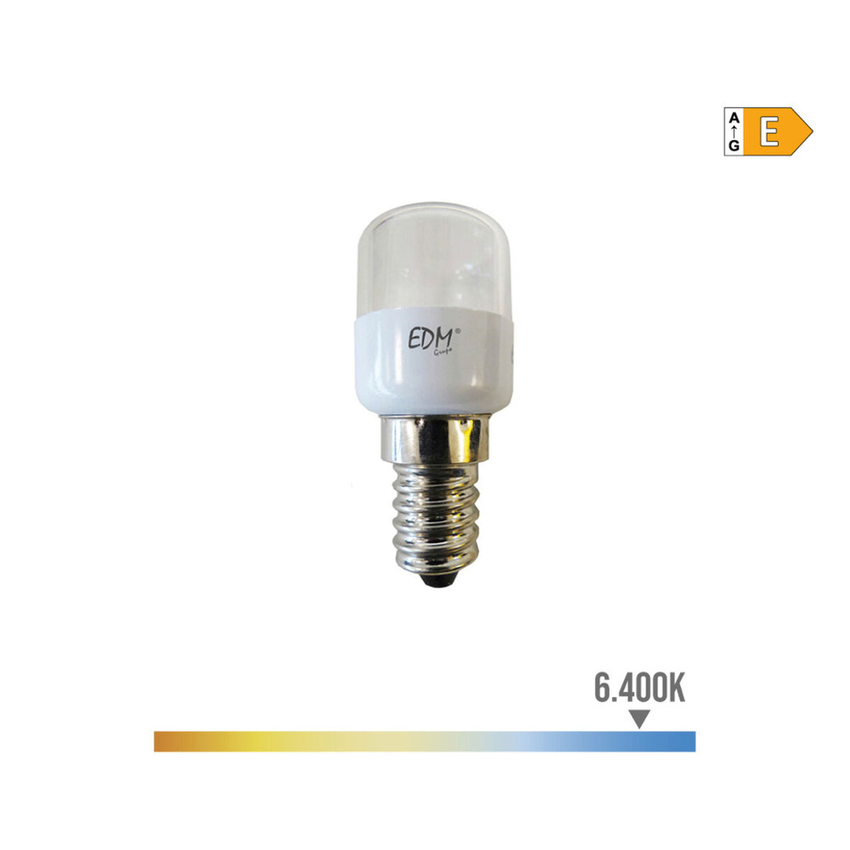 Bombilla LED EDM 35291 E 6 W 1 W 0,5 W E14 Ø 2,6 x 60 cm (6400 K) 2 S7915580_1