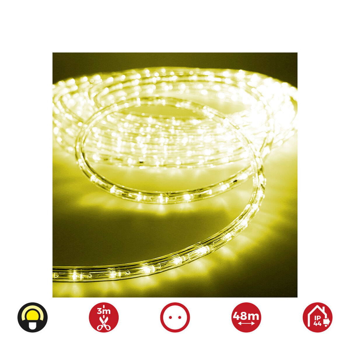 Manguera LED EDM 72707 Flexiled Amarillo 4 S7924045_3