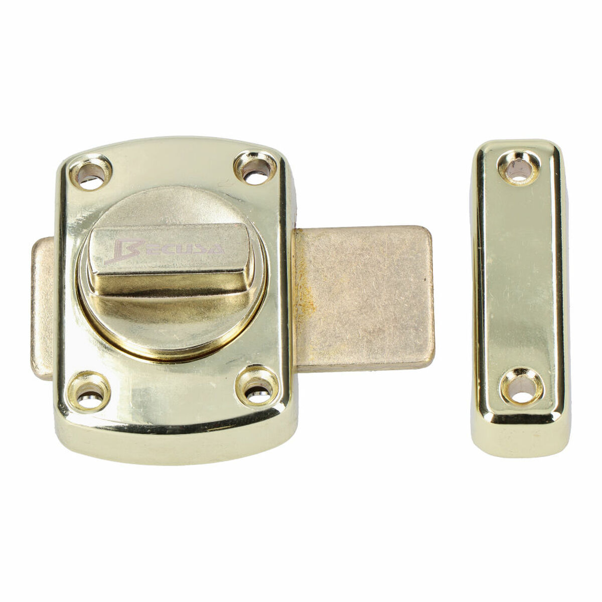 Cerrojo de seguridad EDM 85370 Dorado Latón 40 mm Automático 1 S7914068_0