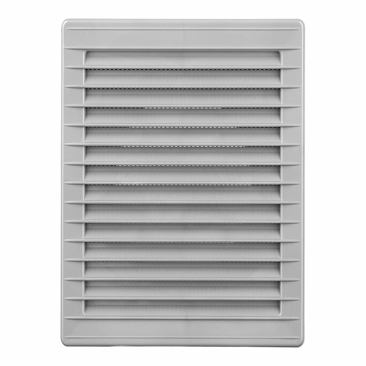 Rejilla de ventilación EDM 87734 Gris 13,5 x 20,5 cm Mosquitera 1 S7925113_0