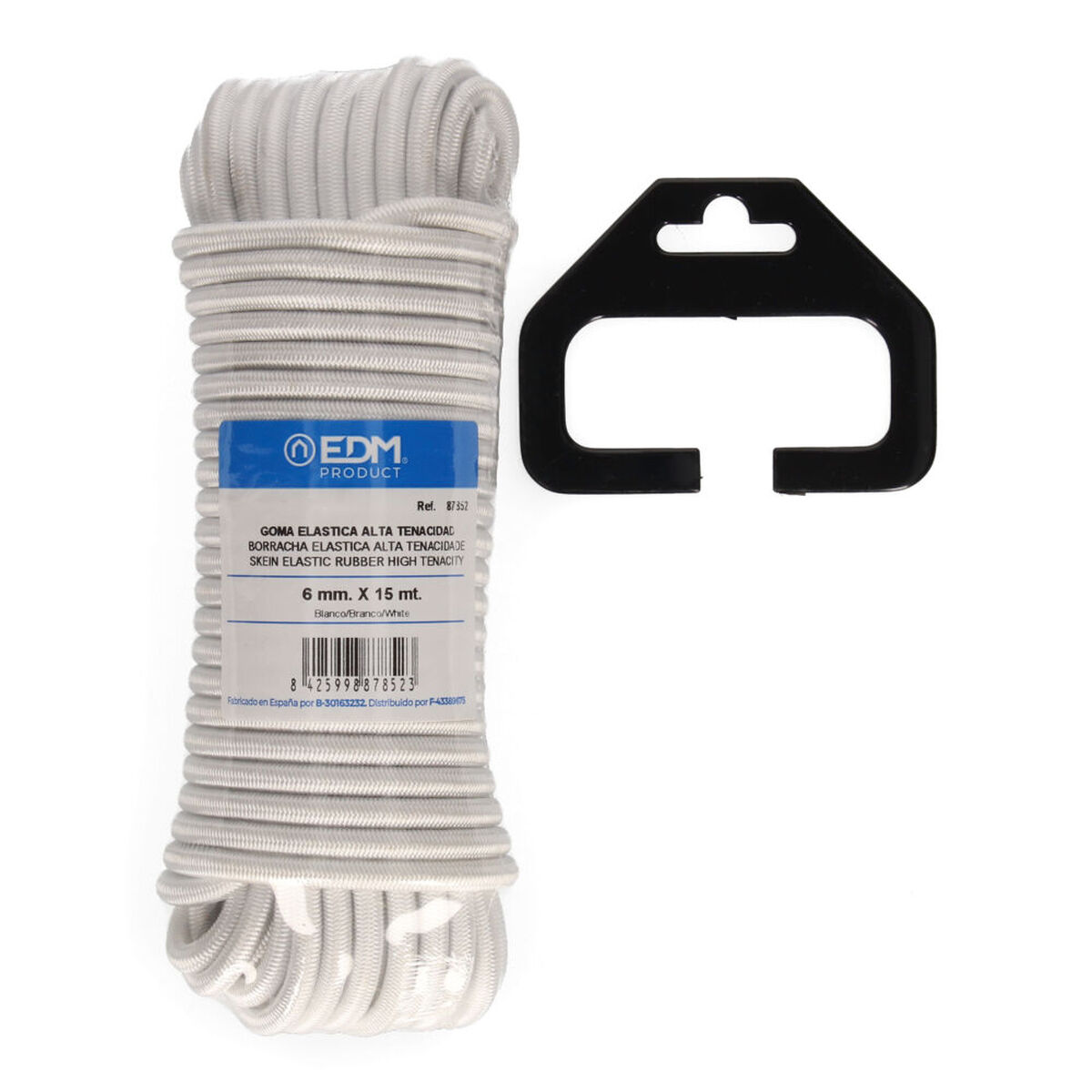 Cuerda elástica EDM 87852 Blanco 2 S7909741_1