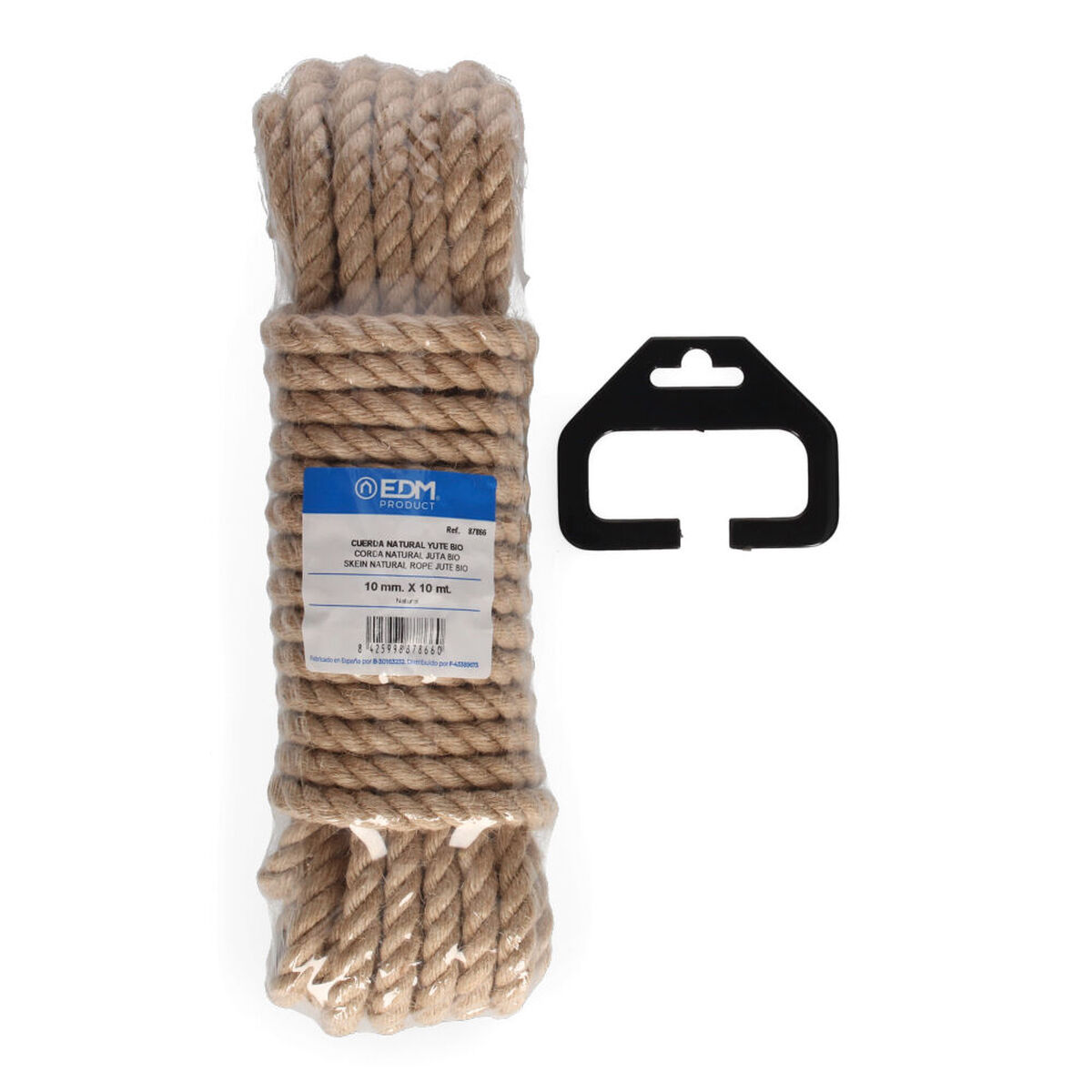 Cuerda EDM 87866 Natural Yute 10 m 2 S7909510_1