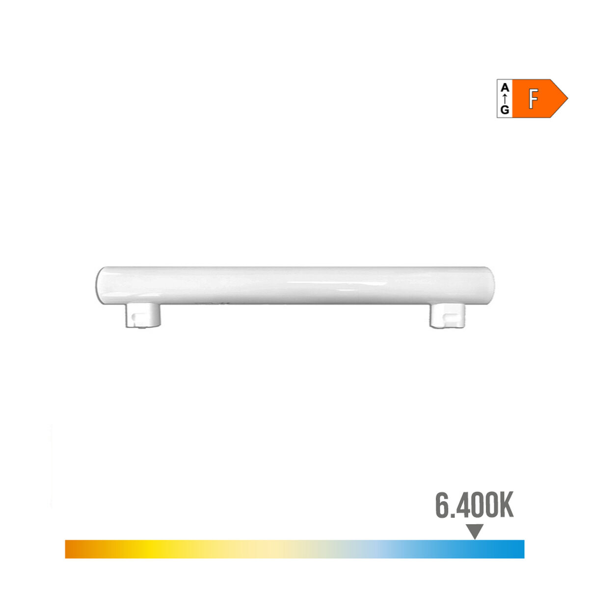 Tubo LED EDM 98822 Linestra F 35 W 7 W 57 W S14S 500 lm Ø 3 x 30 cm (6400 K) 3 S7917423_2