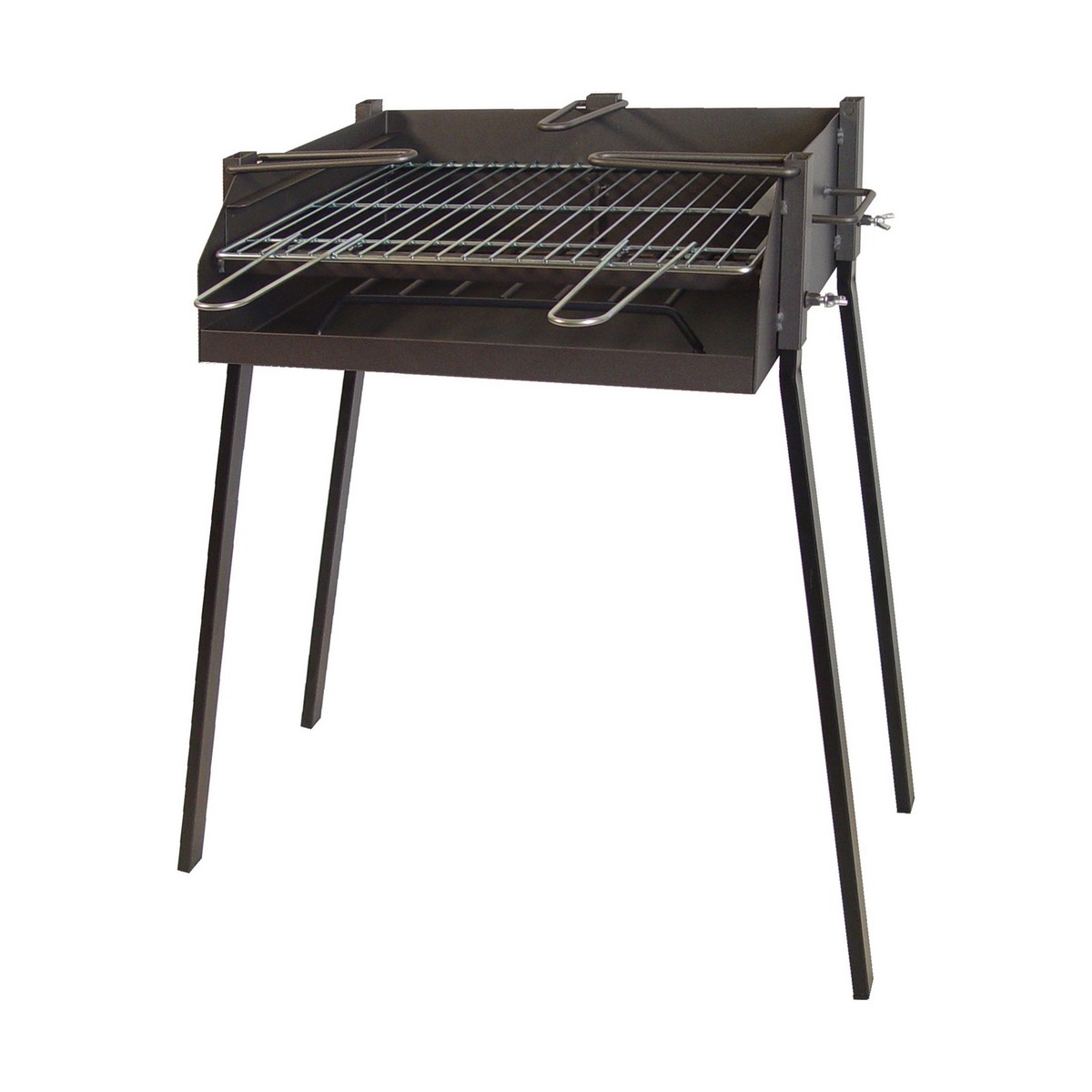 Barbacoa de Carbón con Patas Imex el Zorro Negro Metal 50 x 40 x 75 cm 1 S7911497_0