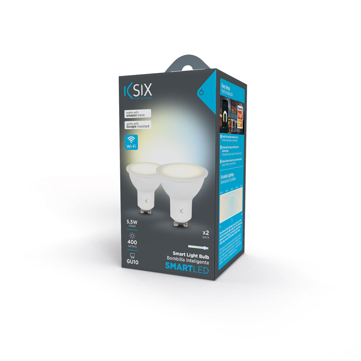Bombilla LED KSIX GU10 5,5 W G 4 S1906214_3