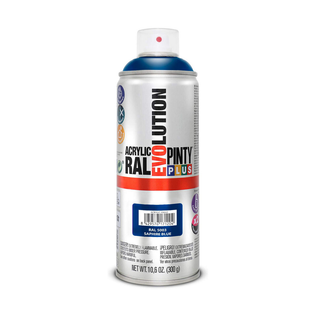 Pintura en spray Pintyplus Evolution RAL 5003 400 ml Zafiro 1 S7910565_0