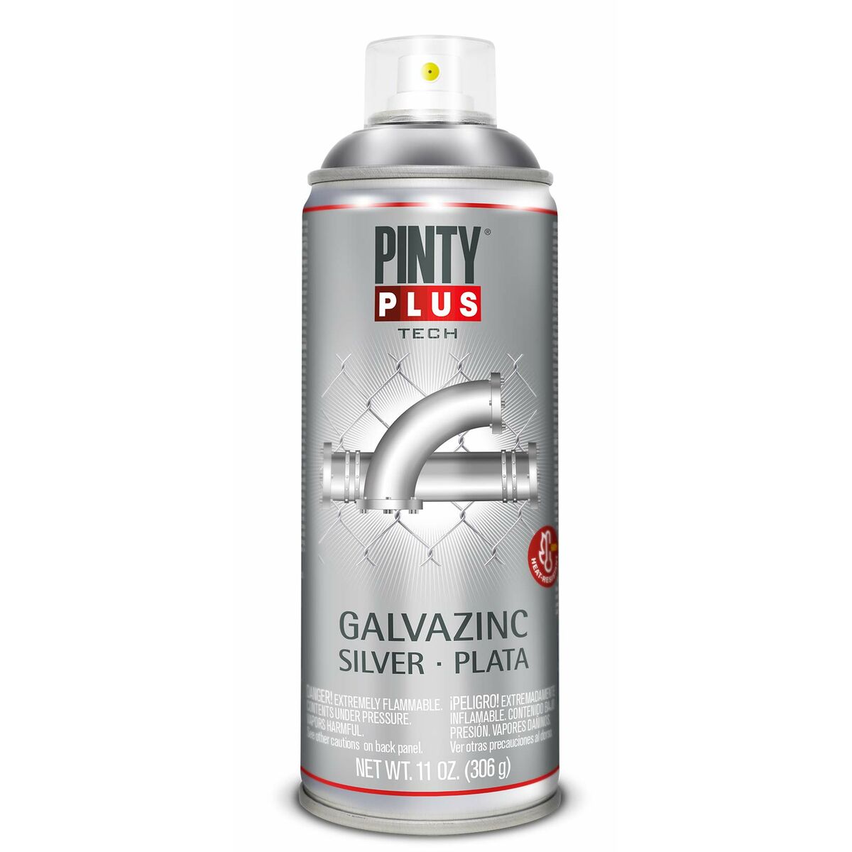 Pintura en spray Pintyplus Tech Galvazinc Plateado 1 S7908261_0