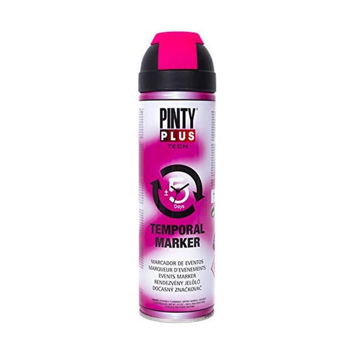 Pintura en spray Pintyplus Tech T184 Temporal 500 ml Cereza 1 S7910610_0