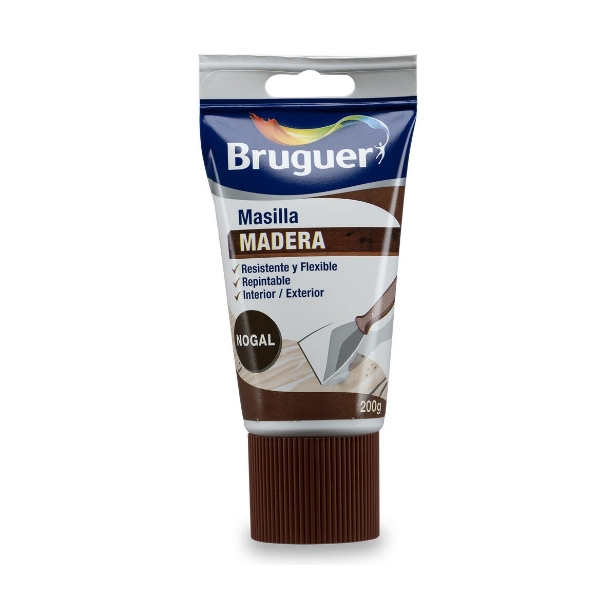 Masilla para madera Bruguer 5196387 Nogal 200 g 1 S7903624_0