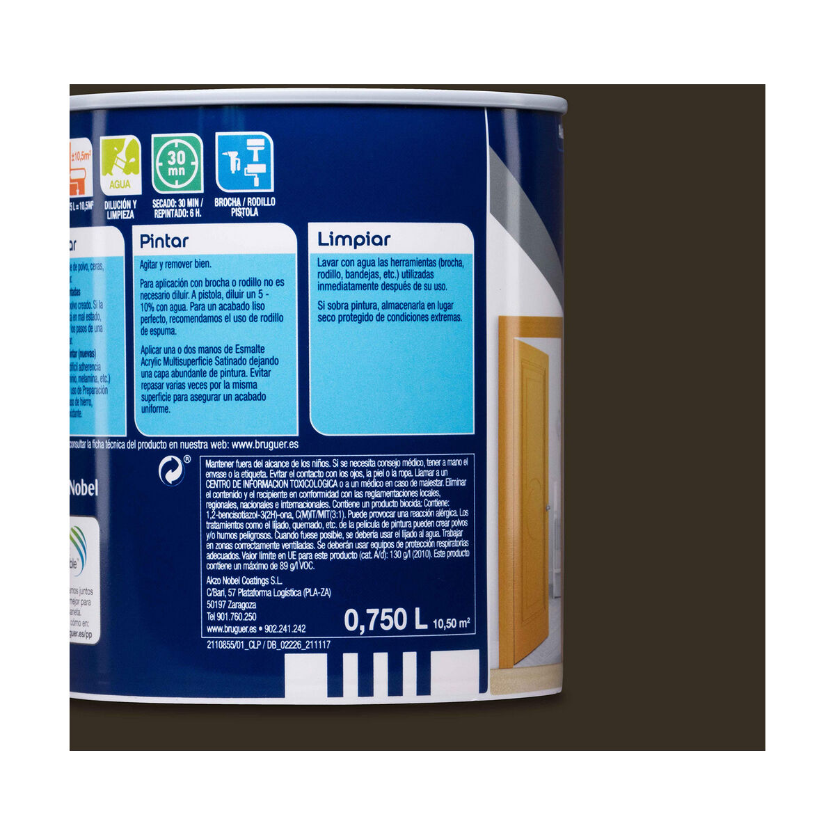 Barniz Bruguer 5057500 750 ml Esmalte para acabados 8 S7902850_7