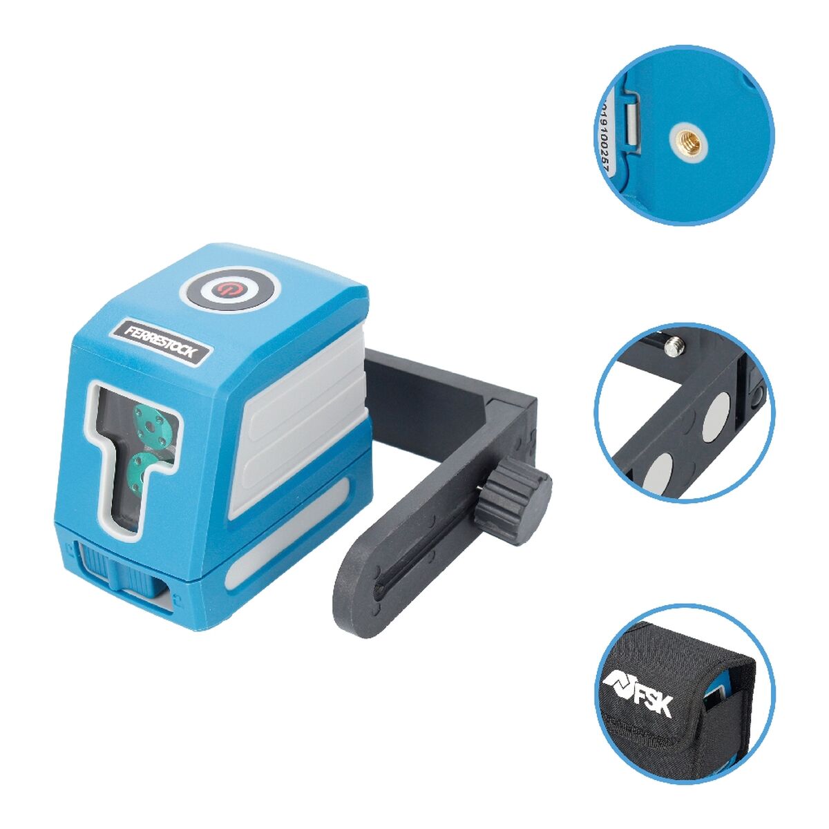 Nivel Ferrestock Láser 30 m 3 S6500849_2