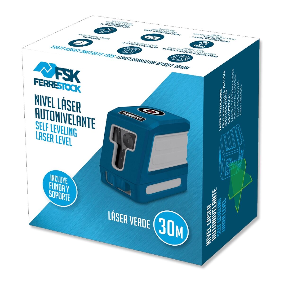 Nivel Ferrestock Láser 30 m 7 S6500849_6