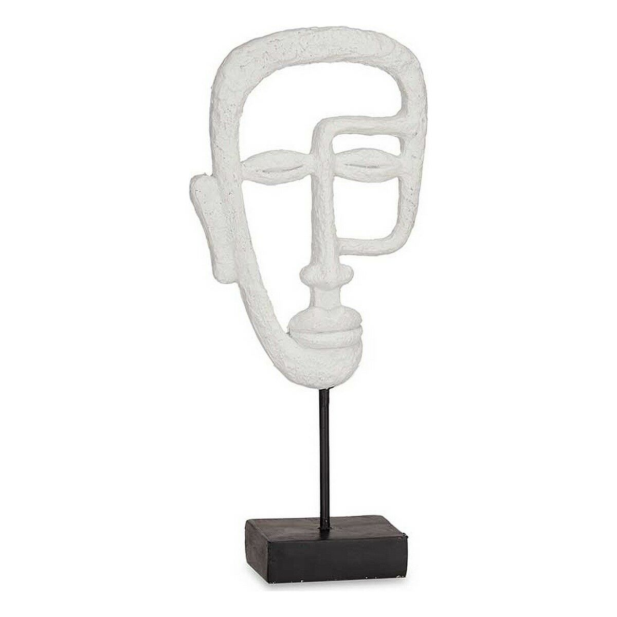 Figura Decorativa Gift Decor Blanco Cara 19,5 x 38 x 10,5 cm 1 S3611820_0