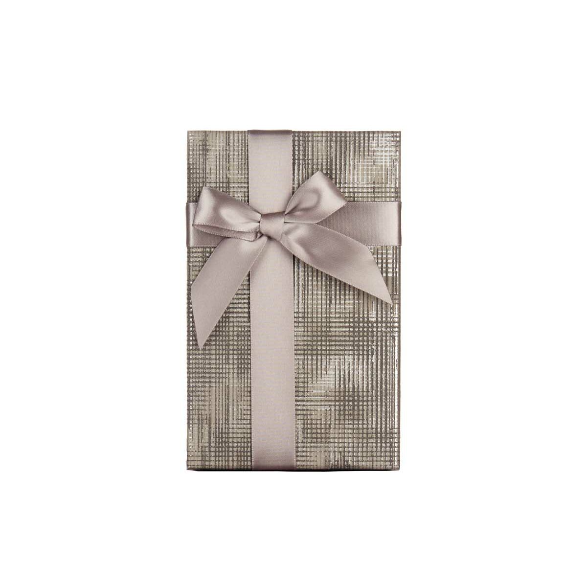 Juego de Cajas Decorativas Pincello Antracita Cartón Rayas Lazo 3 Piezas 2 S3628763_1