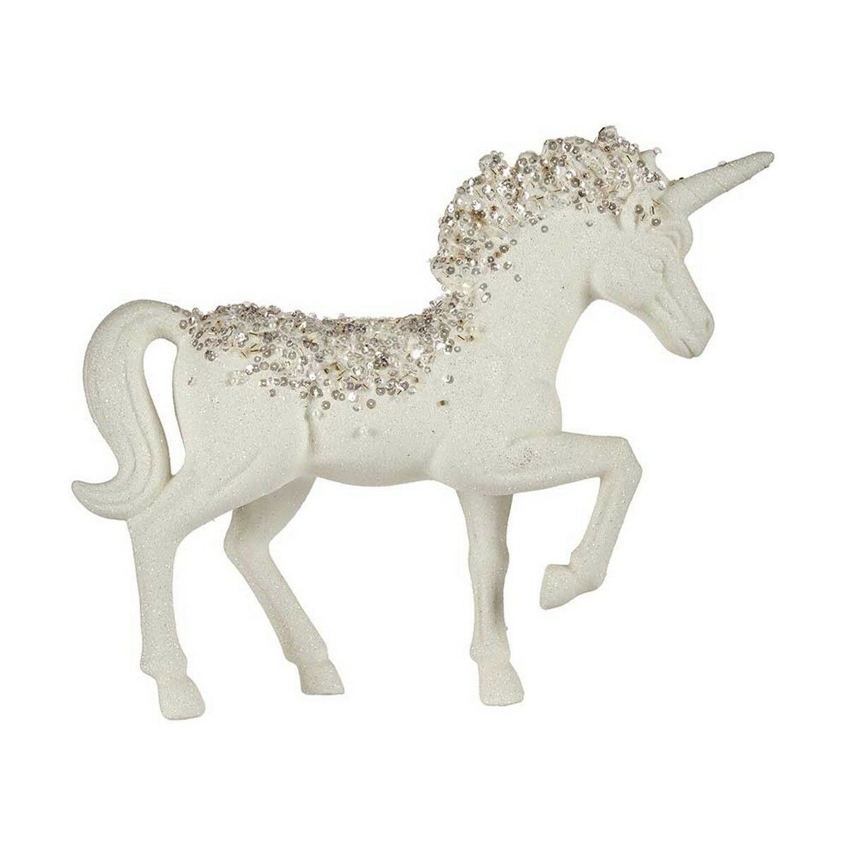 Figura Decorativa Krist+ Blanco Unicornio 9,5 x 31 x 40 cm 1 S3612021_0