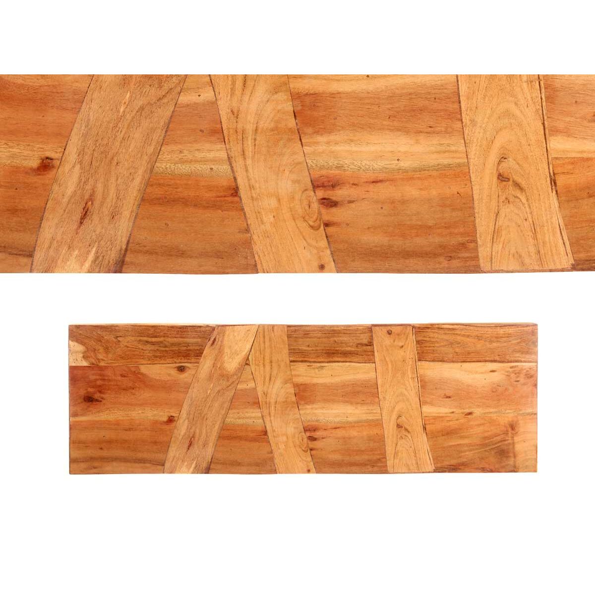 Recibidor Gift Decor Trama Marrón Negro 110 x 35 x 77 cm 110 x 15 x 35 cm 2 S3629884_1