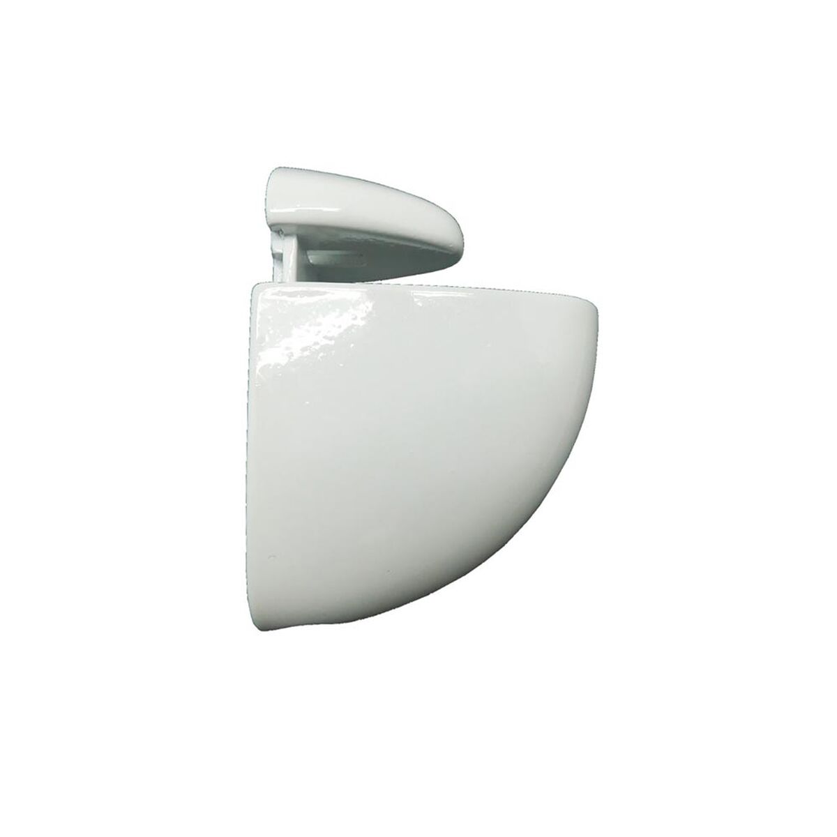 Soportes para estantes Micel SP08 Blanco Zamak 42 x 53 mm (2 Unidades) 1 S7921584_0
