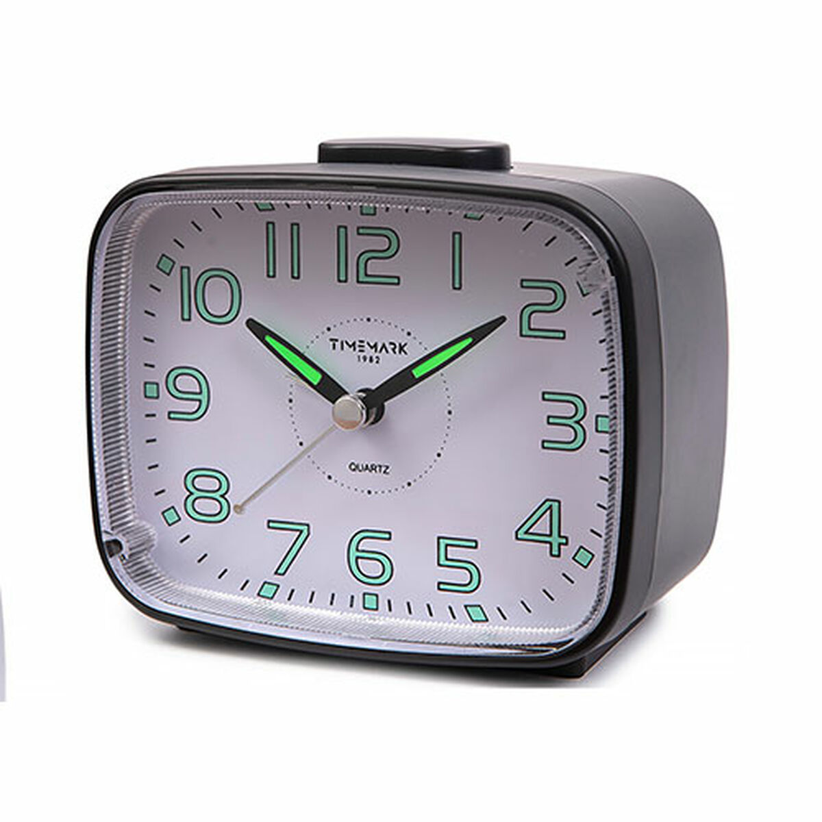 Reloj-Despertador Analógico Timemark 12 x 9,5 x 6,5 cm Negro Clásico 1 S6505218_0