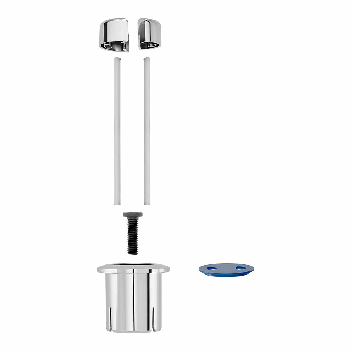 Pulsador Roca D1D Doble Corto Descargador de Cisterna 1 S7920327_0