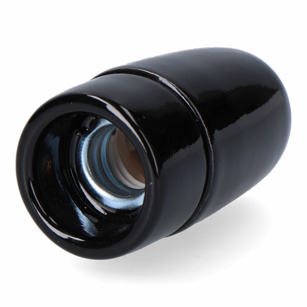 Portalámparas F-line Negro 60 W E14 Vintage 1 S7927943_0