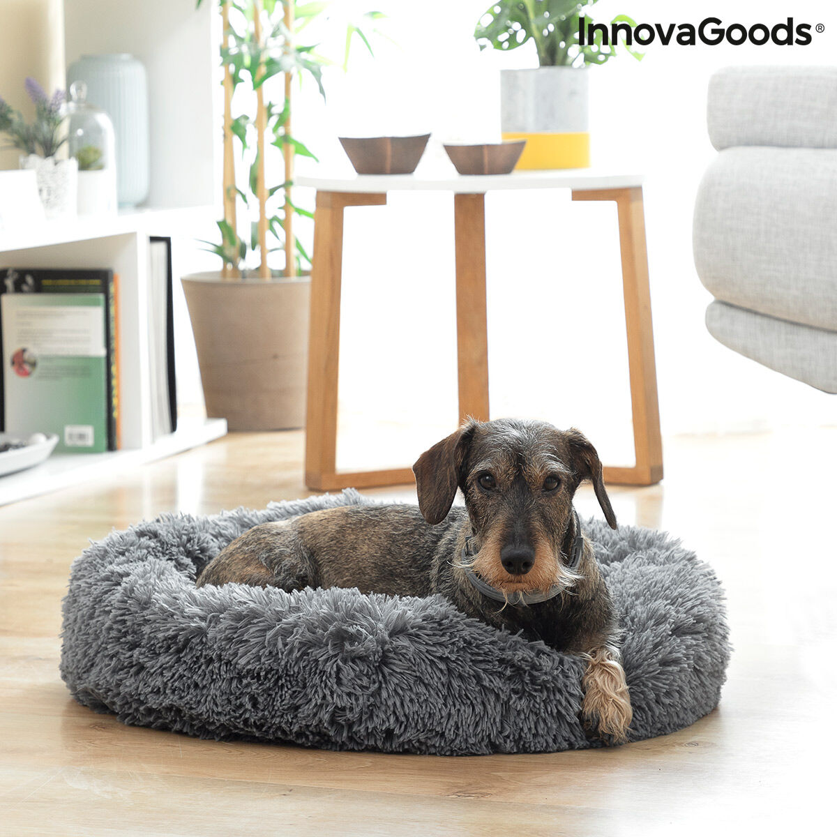 Cama Antiestrés para Mascotas Bepess InnovaGoods Ø 60 cm 1 V0103575_0