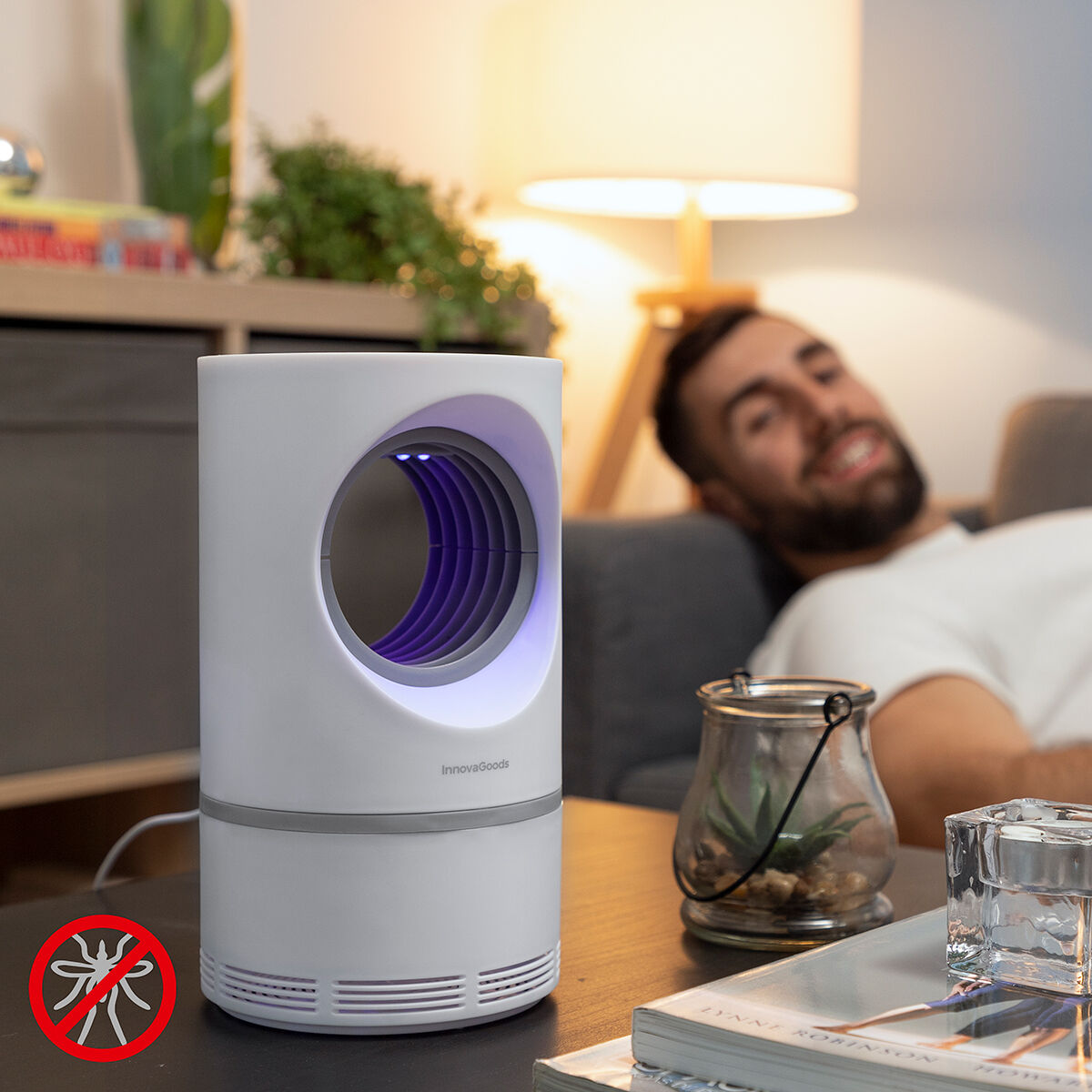 Lámpara Antimosquitos por Succión KL Virvel InnovaGoods 1 V0103705_0