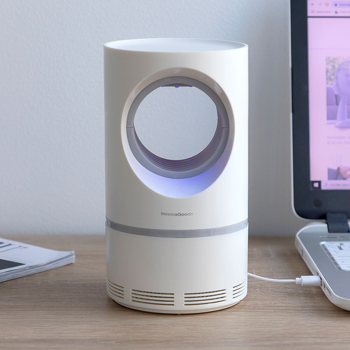 Lámpara Antimosquitos por Succión KL Virvel InnovaGoods 7 V0103705_6