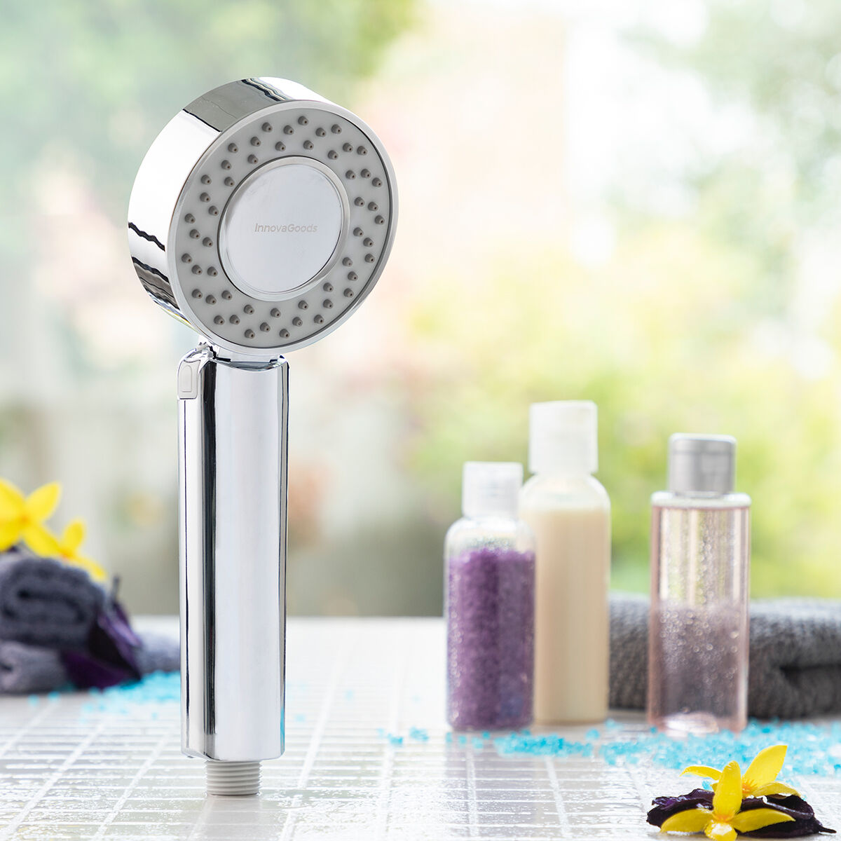 Alcachofa de Ducha Doble con Dispensador 3 en 1 Xawara InnovaGoods 6 V0103766_5