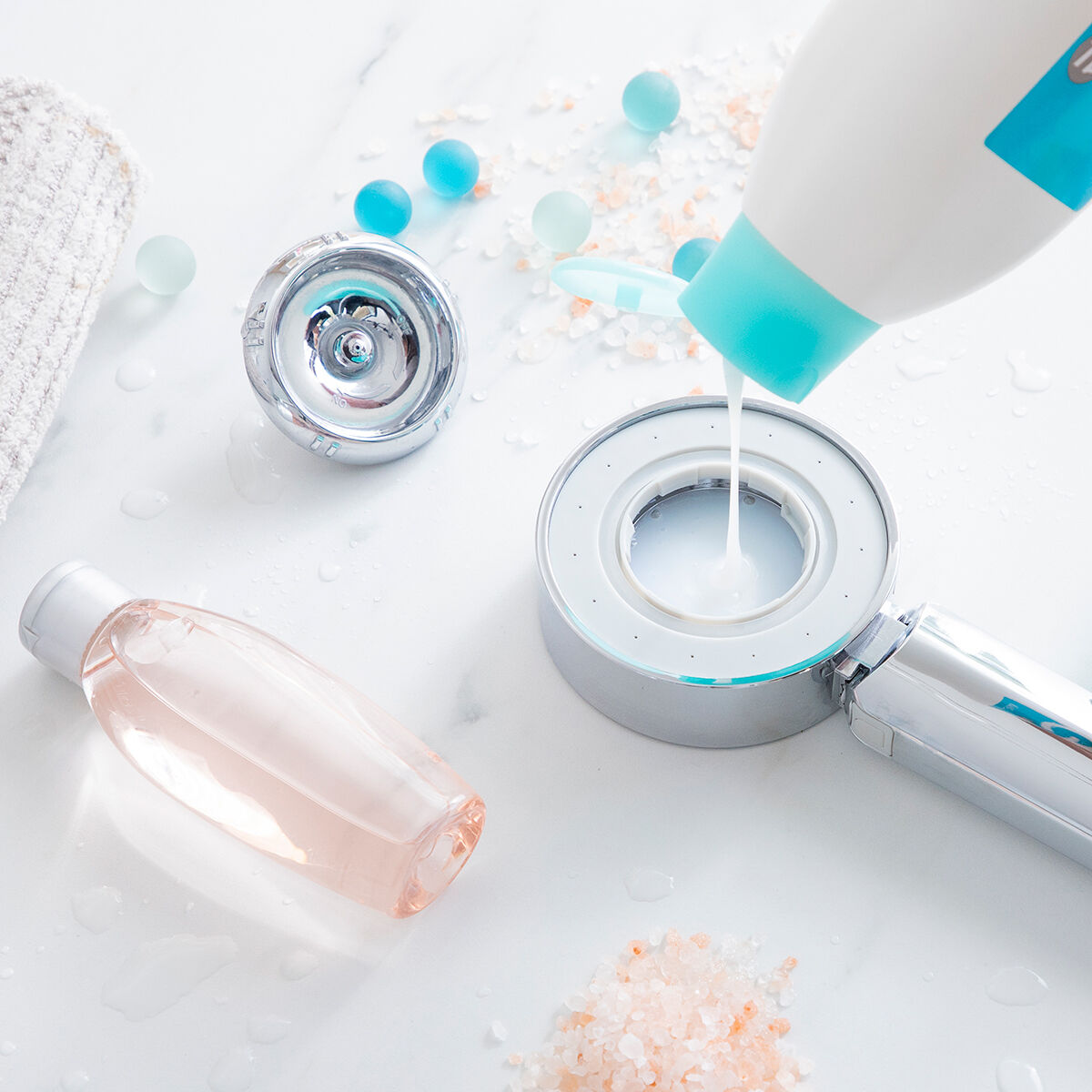 Alcachofa de Ducha Doble con Dispensador 3 en 1 Xawara InnovaGoods 10 V0103766_9