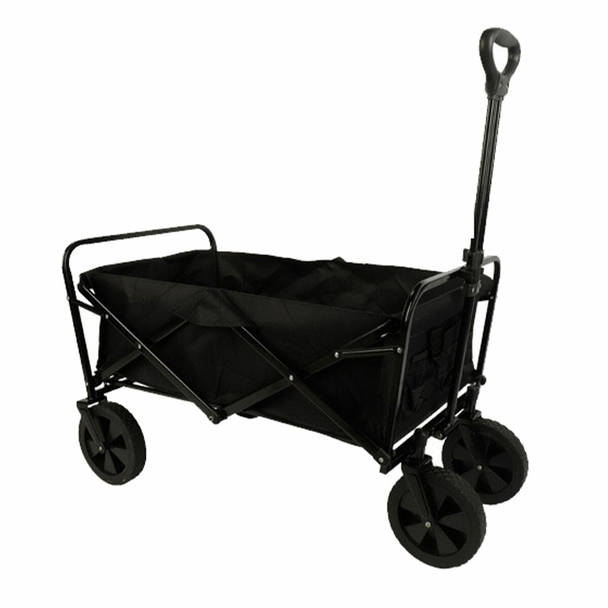 Marbueno Carrito Multiusos Plegable Acero 150 KG Negro Jardin, Playa y Camping 86X50X59 cm 10476 1 D1400811_0