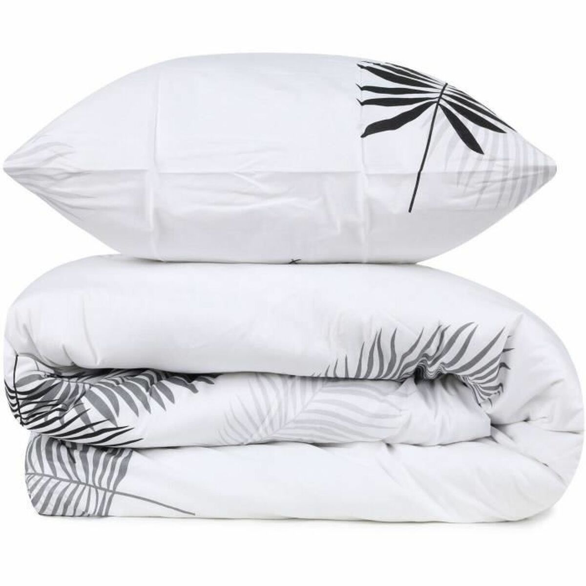 Juego de funda nórdica Gris Cama de 200 3 Piezas 1 S71020876_0