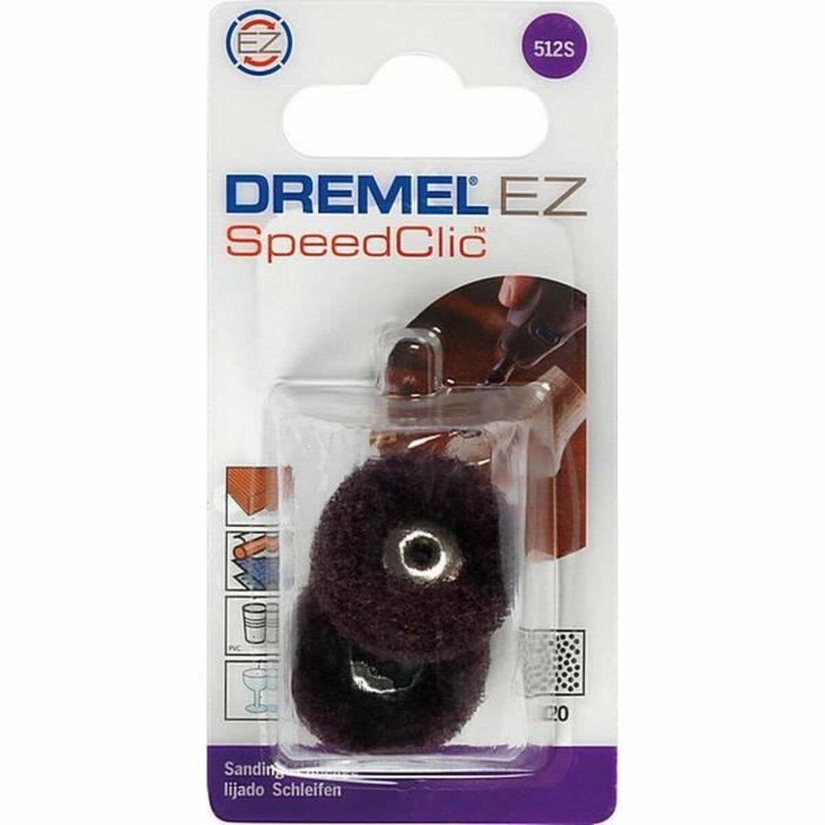 Disco abrasivo Dremel 512S Ø 25 mm (2 Unidades) 3 S7155413_2