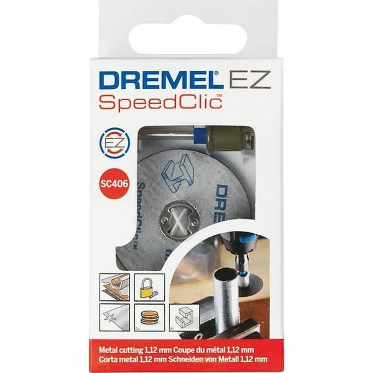 Set de accesorios para multiherramienta Dremel Starter Kit SC406 3 Piezas 2 S7155423_1