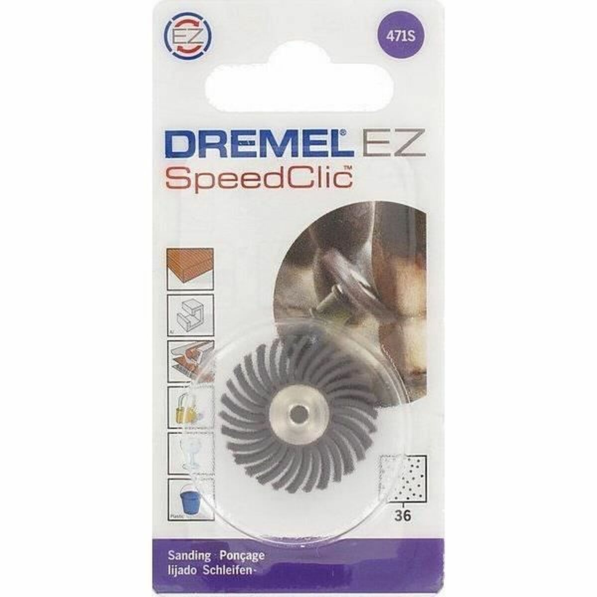 Cepillo Abrasivo Dremel S471 Ø 25 mm 36 g 3 S7142077_2