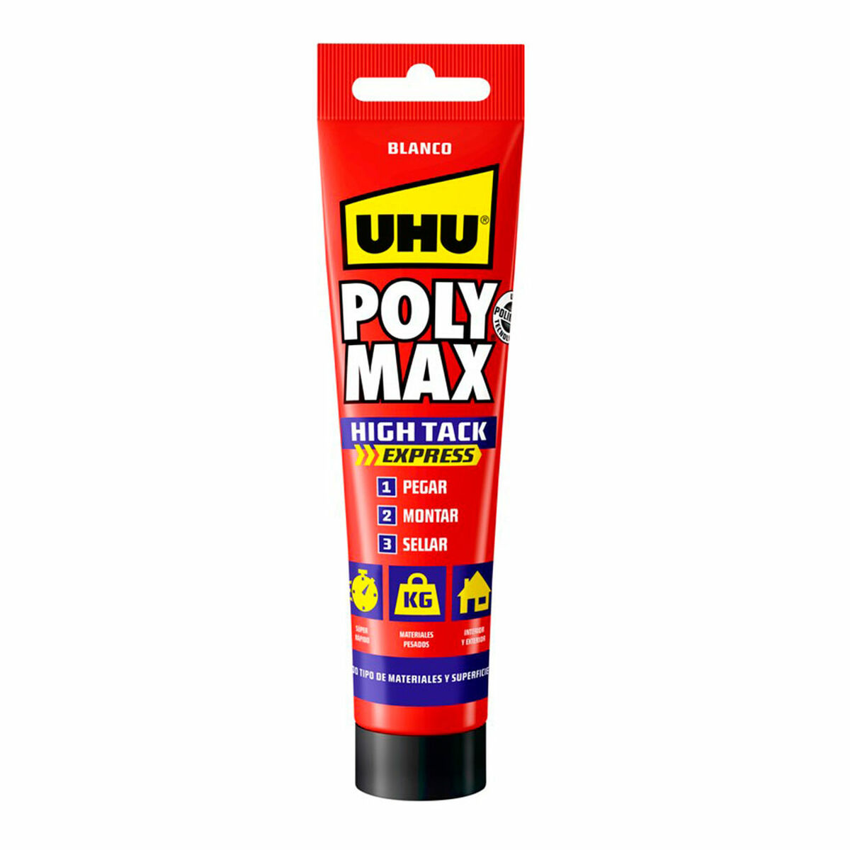 Sellador/Adhesivo UHU 6312920 Poly Max High Tack Epress 165 g Blanco 1 S7912690_0