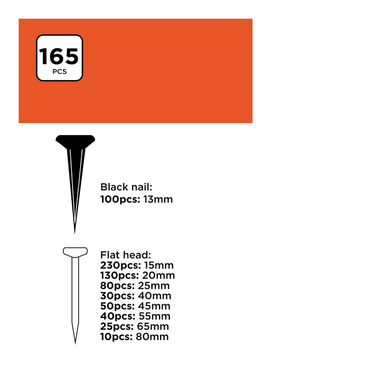 Clavos Black & Decker 975 Piezas 3 S7923087_2