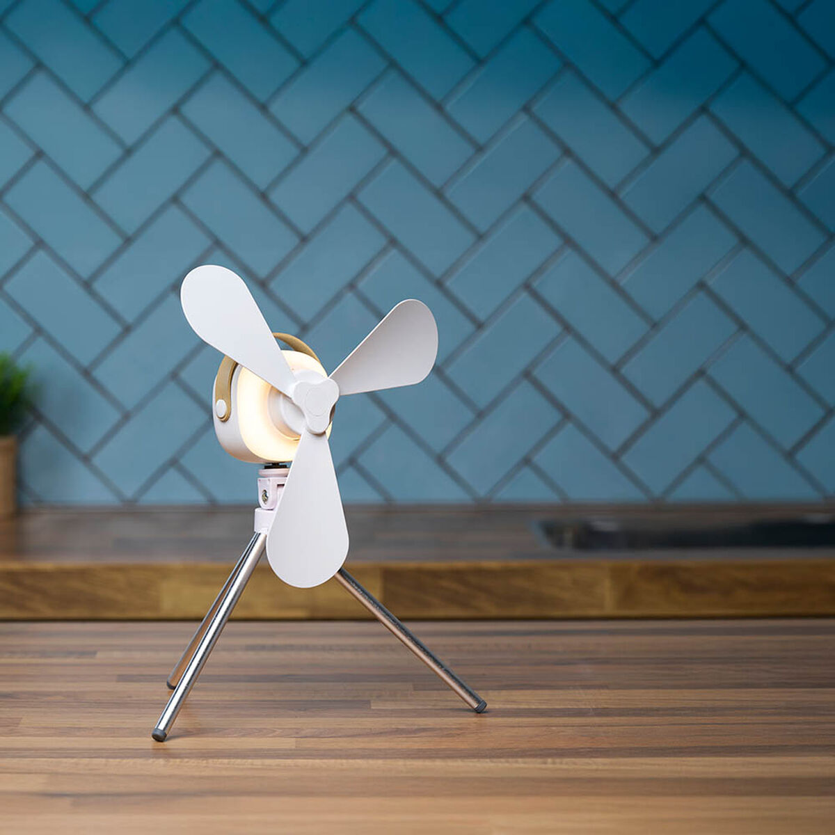 Ventilador de Sobremesa Lifetime Blanco 28 x 28 x 34 cm 5 S7926687_4