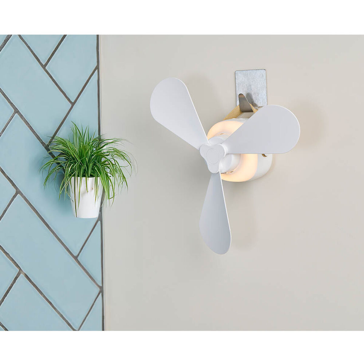 Ventilador de Sobremesa Lifetime Blanco 28 x 28 x 34 cm 6 S7926687_5