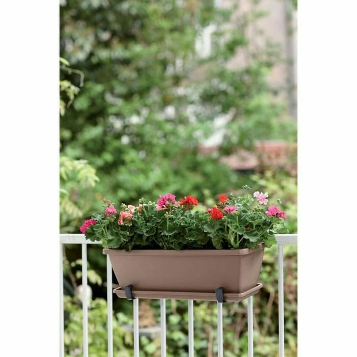 Plato para Maceta Elho Marrón Taupé Ø 45 x 2,8 cm 2 S7148662_1