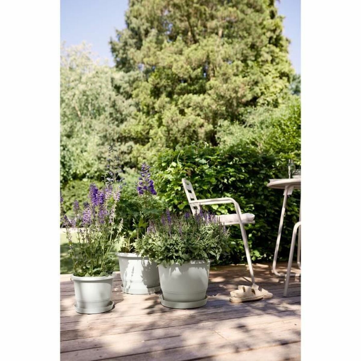 Maceta Elho Blanco 30 x 29,5 x 22 cm 3 S71013102_2