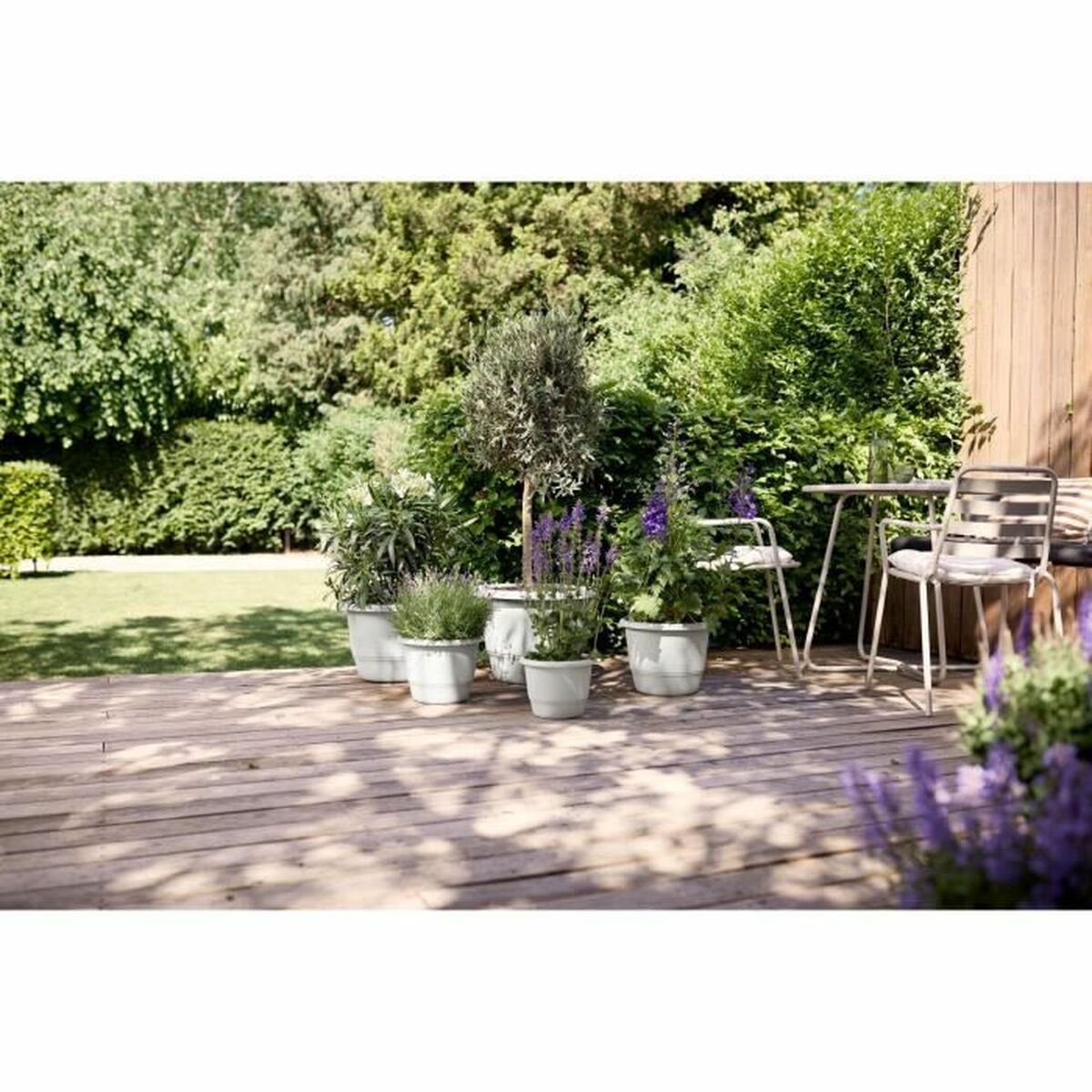 Maceta Elho Blanco 30 x 29,5 x 22 cm 5 S71013102_4